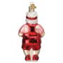 Pickleball Mrs. Claus Glass Ornament – Old World Christmas